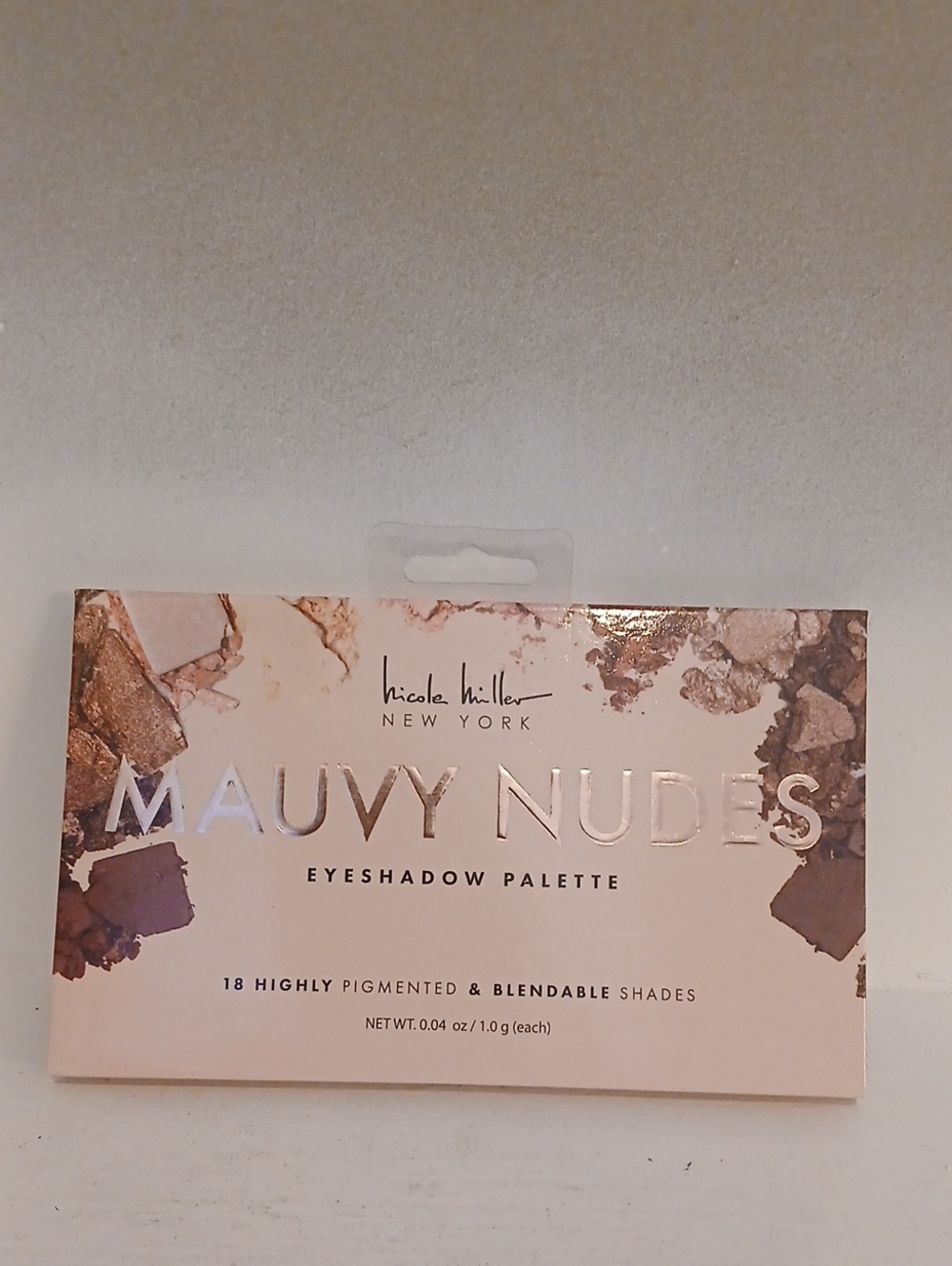 Nicole Miller Mauvy Nudes Eyeshadow Palette - Mauve, Rose, Brown Tones